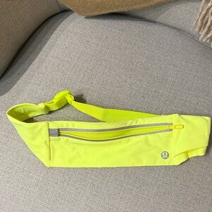 lululemon athletica Neon Yellow Belt Bag